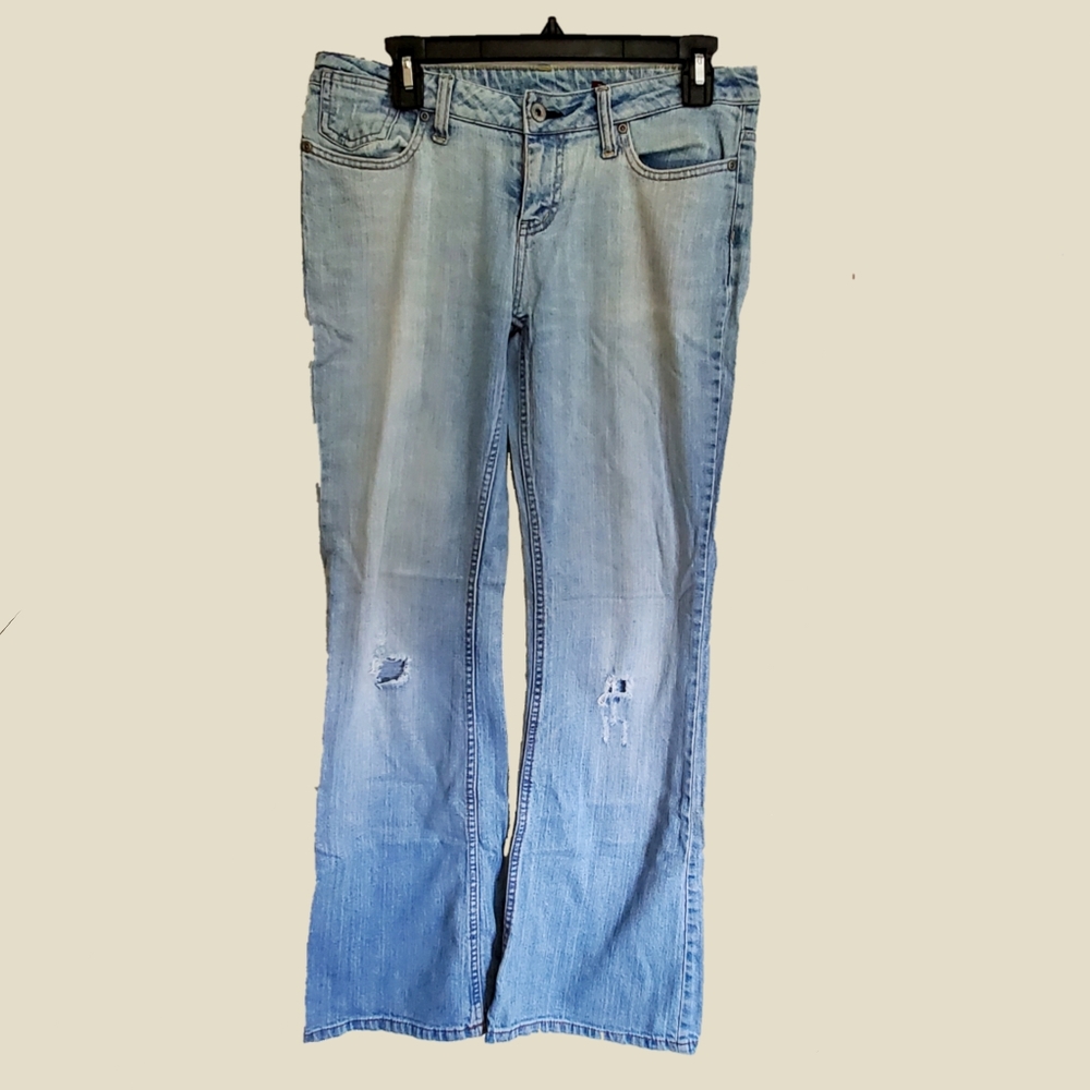 Bongo "Let Me B" Ripped Blue Jeans Size 9